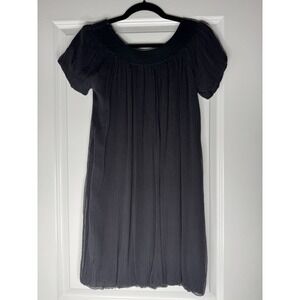 Vintage Catherine Malandrino Dress Silk 100% Multilayers Size 4 Cocktail dress